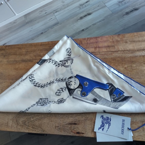 Burberry Silk Scarf - Picture 3 of 6